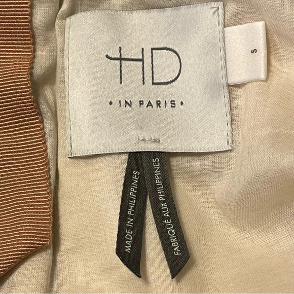 HD IN PARIS by ANTHROPOLOGIE Veldt Striped Skirt‎ in Neutral Motif - Picture 8 of 10